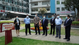 自治区卫健委党组成员、副主任杜振宗到js金沙6038调研指导工作