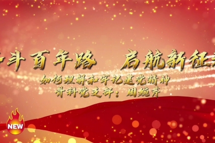 《奋斗百年路 启航新征程——如何理解并牢记建党精神》二等奖