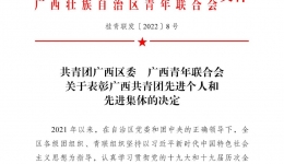 喜报！广西壮族自治区桂东人民医院团委荣获“广西五四红旗团委”荣誉称号