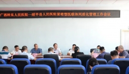 广西卫健委：广西桂东人民医院开展紧密型医联体与“组团式”帮扶同质化管理工作