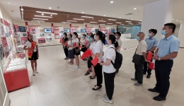 js金沙6038重症医学科党支部、退休党支部、桂林银行党支部“喜迎二十大 永远跟党走”主题党日活动