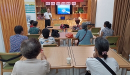 4399js开展“我为群众办实事  疾病预防在社区”健康讲座