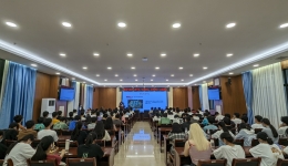 开展“健康知识进校园”讲座活动