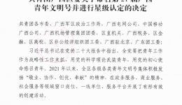 喜报!我院这个集体荣获“广西青年文明号”