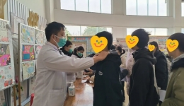 健康体检进校园 关爱学生促成长