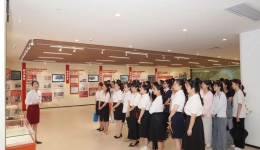 js金沙6038护理科教党支部开展“我心向党，笃学前行”主题党日活动