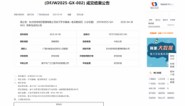 手术器械一批采购项目（2分标重）成交公告