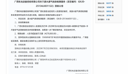 废水废气排放检测服务流标公告