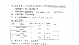 广西壮族自治区桂东人民js金沙6038房屋对外出租项目成交公告