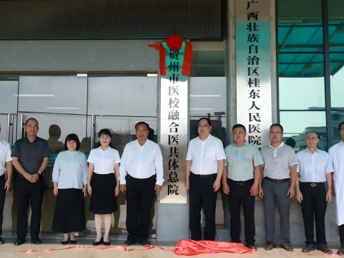 推动医校深度融合 护航青少年健康成长 | 贺州市医校融合医共体总院正式揭牌成立