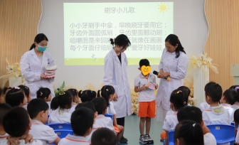 广西桂东人民医院走进梧州市六一幼儿园开展健康科普活动