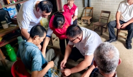 广西桂东人民医院:党员先锋下沉乡村 健康与安全服务送上门