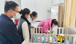 广西桂东人民医院到贺州市儿童福利院开展孤残儿童健康服务活动