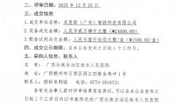 广西壮族自治区桂东人民医院生物显微镜采购（重）成交公告