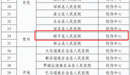 “组团式”帮扶见实效，昭平县人民医院全面建成三大急危重症救治中心