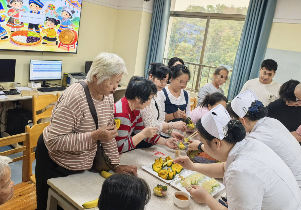 广西桂东人民医院开展“广西三月三”民俗体验活动